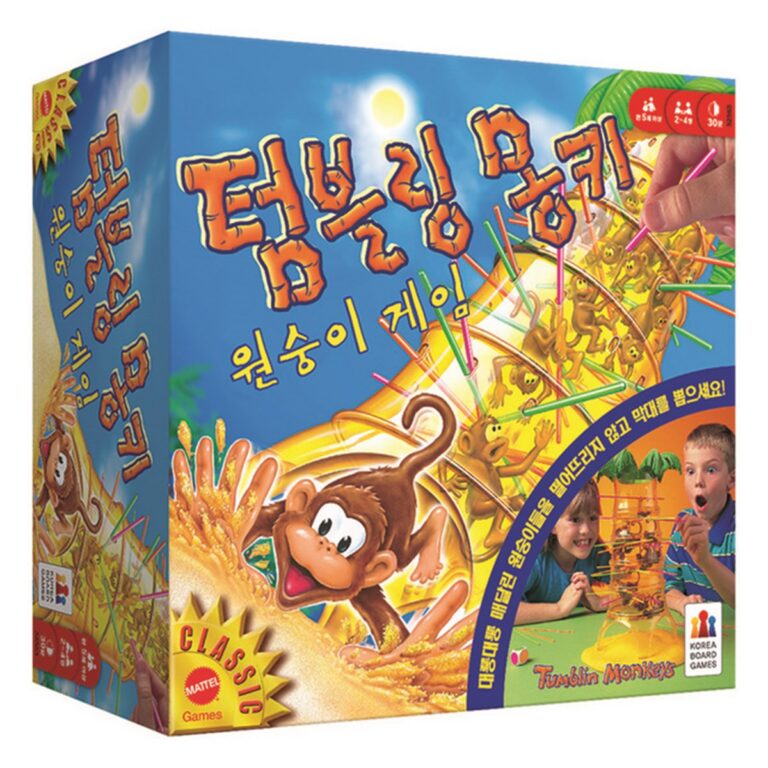 가족 보드게임 추천 마텔게임 텀블링몽키｜균형잡기