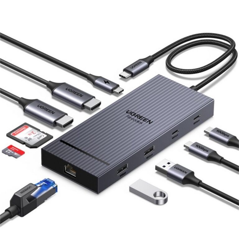 멀티허브 추천 유그린 Revodok Pro CM886 10 IN 1 Docking Station CM886｜4K 60Hz