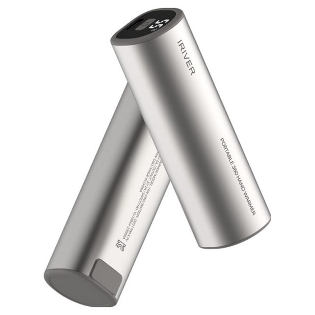 충전식 손난로 보조배터리 추천 아이리버 발열 트리니 마그네틱 HW-D50|360도 듀얼 제품 이미지