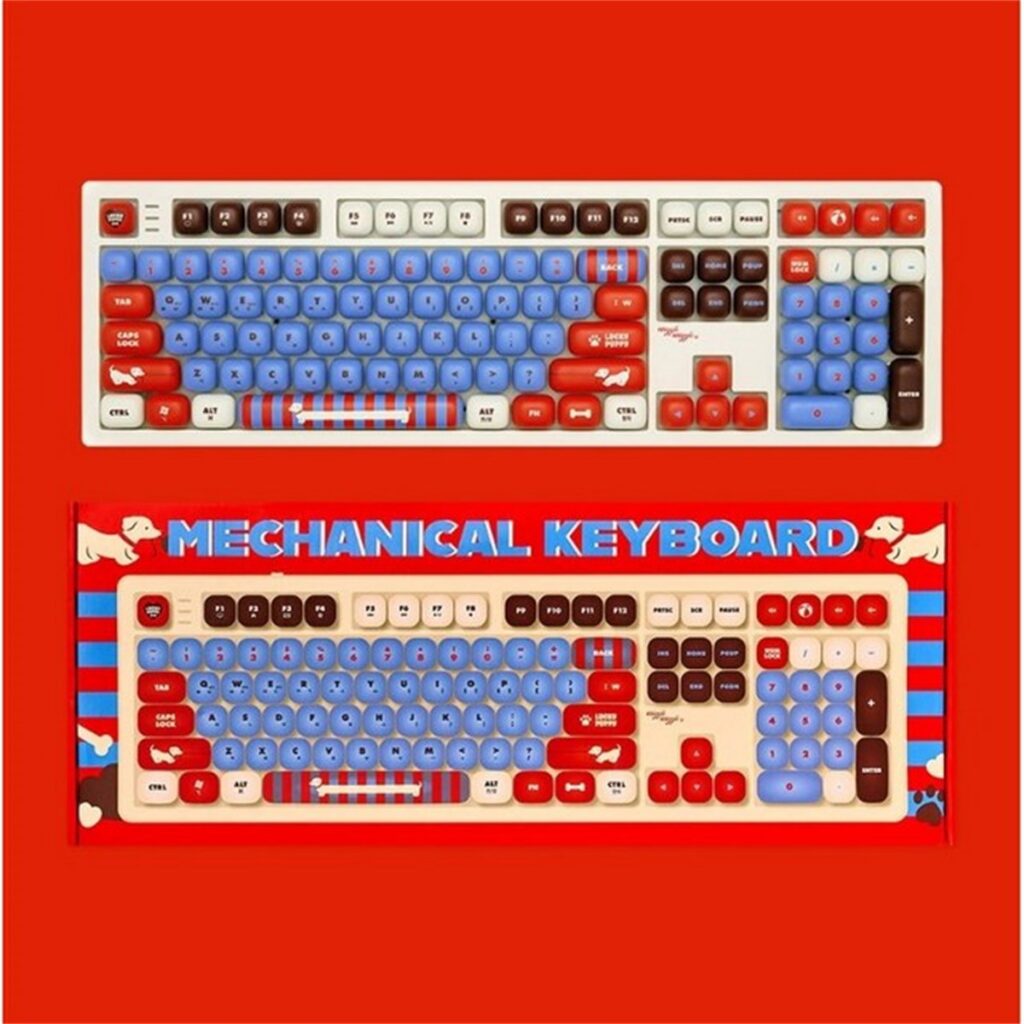 무선 기계식 키보드 추천 위글위글 Mechanical Keyboard｜충전식 블루투스 제품 이미지